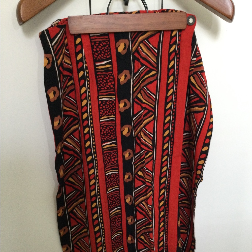 Vintage wrap skirt